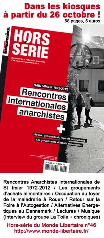 rencontre anarchiste saint imier